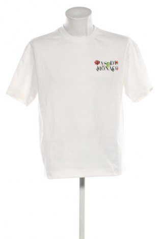 Herren T-Shirt PAS DE MONACO, Größe M, Farbe Weiß, Preis € 41,99