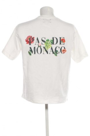 Herren T-Shirt PAS DE MONACO, Größe M, Farbe Weiß, Preis € 41,99