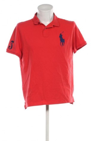 Мъжка тениска Polo Ralph Lauren, Размер XL, Цвят Червен, Цена 41,99 лв.