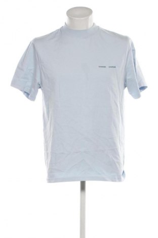 Herren T-Shirt Samsoe & Samsoe, Größe L, Farbe Blau, Preis € 31,99