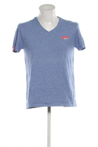 Ανδρικό t-shirt Superdry, Μέγεθος L, Χρώμα Μπλέ, Τιμή 6,99 €