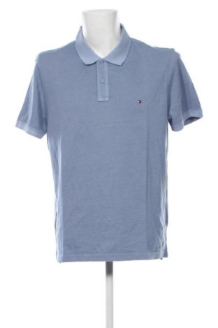 Męski T-shirt Tommy Hilfiger, Rozmiar XXL, Kolor Niebieski, Cena 404,99 zł