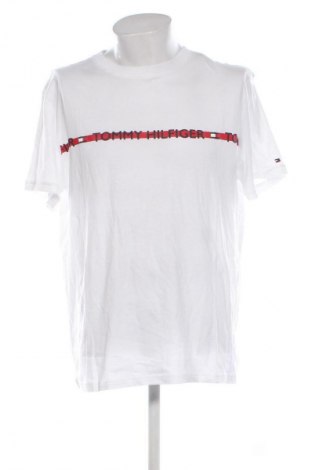 Tricou de bărbați Tommy Hilfiger, Mărime XL, Culoare Alb, Preț 195,99 Lei