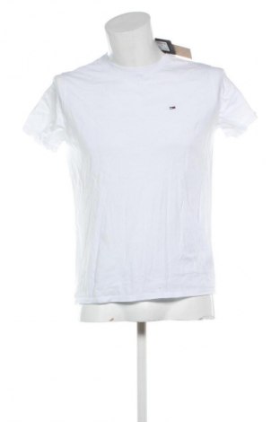 Herren T-Shirt Tommy Jeans, Größe M, Farbe Weiß, Preis € 37,99