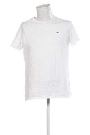 Herren Shirt Tommy Jeans, Größe L, Farbe Weiß, Preis 29,99 €