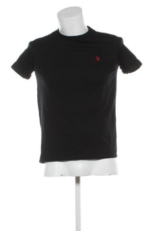 Мъжка тениска U.S. Polo Assn., Размер M, Цвят Черен, Цена 33,99 лв.