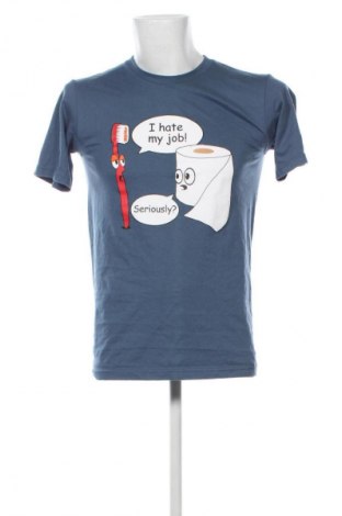 Ανδρικό t-shirt Unbranded, Μέγεθος M, Χρώμα Μπλέ, Τιμή 9,72 €