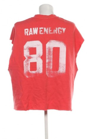 Мъжка тениска Zara, Размер XL, Цвят Червен, Цена 15,64 лв.