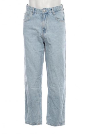 Blugi de bărbați Pull&Bear, Mărime S, Culoare Albastru, Preț 69,99 Lei