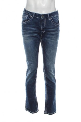 Męskie jeansy Savvy, Rozmiar M, Kolor Niebieski, Cena 48,99 zł