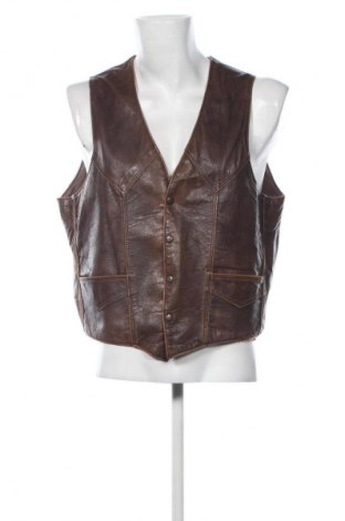 Мъжки елек Unbranded, Размер XL, Цвят Кафяв, Цена 29,33 лв.