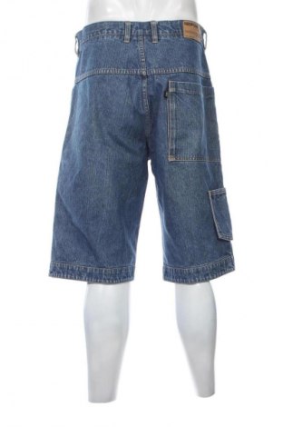 Мъжки къс панталон Cat, Размер L, Цвят Син, Цена 34,00 лв.