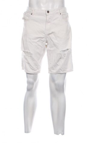 Мъжки къс панталон Pull&Bear, Размер M, Цвят Бял, Цена 28,88 лв.