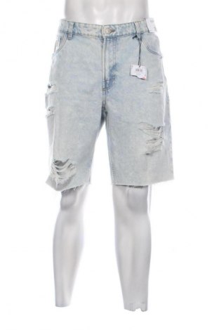 Мъжки къс панталон Sinsay, Размер XL, Цвят Син, Цена 45,98 лв.