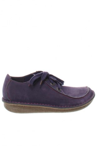 Herrenschuhe Clarks, Größe 42, Farbe Lila, Preis 59,99 €