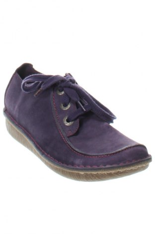Herrenschuhe Clarks, Größe 42, Farbe Lila, Preis 59,99 €
