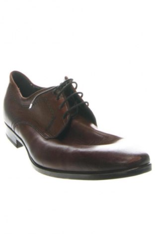 Мъжки обувки Lazzarini, Размер 42, Цвят Кафяв, Цена 82,99 лв.