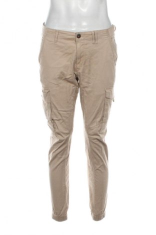 Мъжки панталон Jack & Jones, Размер M, Цвят Бежов, Цена 25,99 лв.