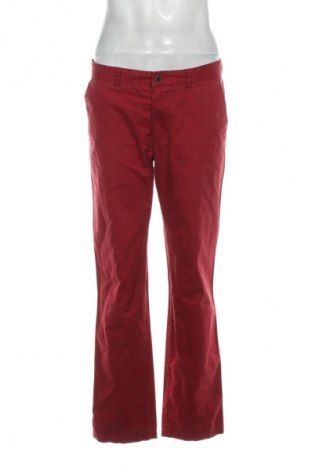Męskie spodnie Montego, Rozmiar L, Kolor Czerwony, Cena 74,99 zł