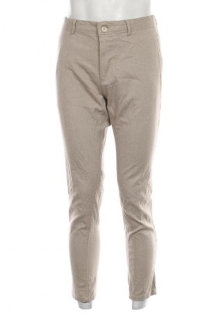 Męskie spodnie Zara, Rozmiar L, Kolor Beżowy, Cena 62,99 zł