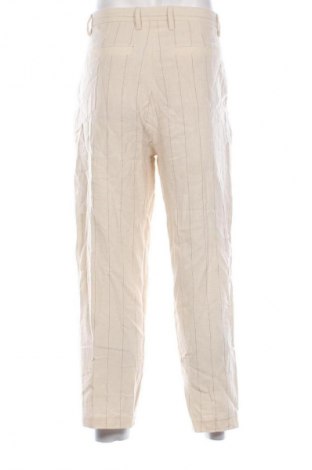 Мъжки панталон Zara, Размер L, Цвят Бежов, Цена 14,99 лв.