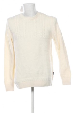 Herrenpullover Barbour, Größe L, Farbe Ecru, Preis € 147,99