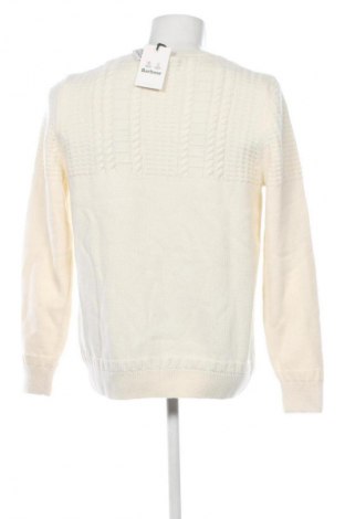 Herrenpullover Barbour, Größe L, Farbe Ecru, Preis € 147,99