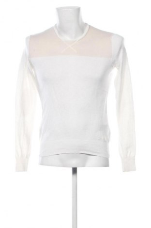 Pulover de bărbați Calvin Klein Jeans, Mărime S, Culoare Ecru, Preț 301,04 Lei