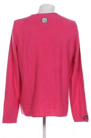 Ανδρικό πουλόβερ Camp David, Μέγεθος XXL, Χρώμα Ρόζ , Τιμή 65,99 €
