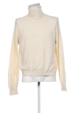 Мъжки пуловер Double Zero, Размер M, Цвят Бежов, Цена 33,99 лв.