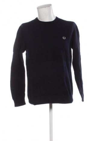 Herrenpullover Fred Perry, Größe L, Farbe Blau, Preis 49,99 €