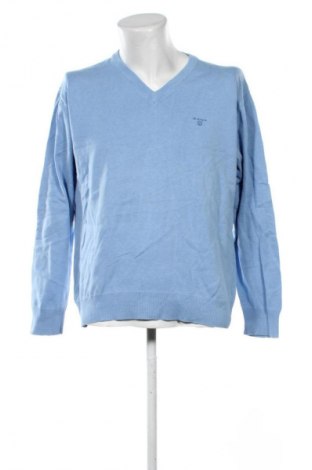 Ανδρικό πουλόβερ Gant, Μέγεθος XL, Χρώμα Μπλέ, Τιμή 63,99 €