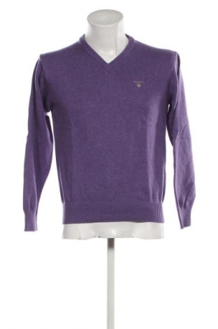 Herrenpullover Gant, Größe M, Farbe Lila, Preis 52,68 €