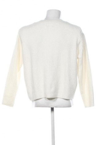 Męski sweter H&M, Rozmiar L, Kolor Biały, Cena 60,99 zł