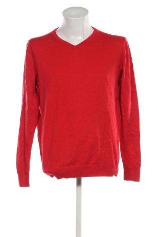 Ανδρικό πουλόβερ Hema, Μέγεθος XL, Χρώμα Κόκκινο, Τιμή 11,99 €