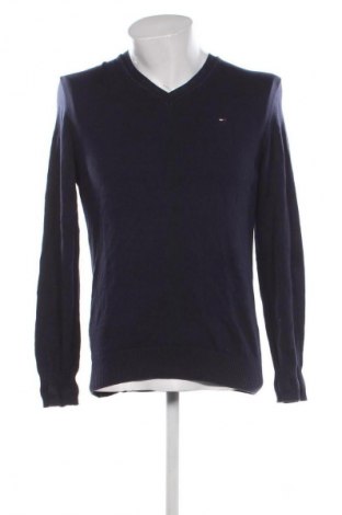 Męski sweter Hilfiger Denim, Rozmiar S, Kolor Niebieski, Cena 170,99 zł