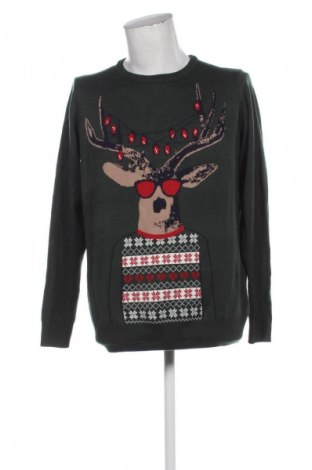 Мъжки пуловер Livergy, Размер L, Цвят Зелен, Цена 35,00 лв.