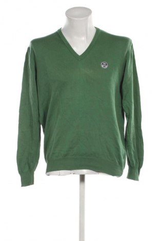 Ανδρικό πουλόβερ North Sails, Μέγεθος L, Χρώμα Πράσινο, Τιμή 24,99 €