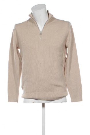 Ανδρικό πουλόβερ Only & Sons, Μέγεθος M, Χρώμα  Μπέζ, Τιμή 34,99 €