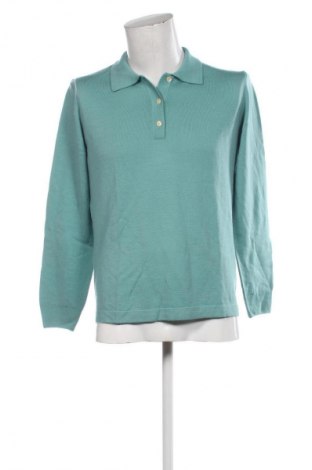 Herrenpullover Peter Hahn, Größe L, Farbe Grün, Preis 20,99 €