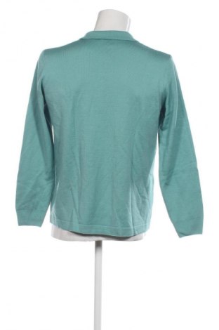 Herrenpullover Peter Hahn, Größe L, Farbe Grün, Preis 20,99 €
