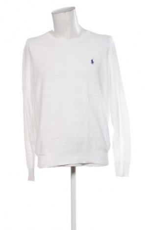 Pulover de bărbați Polo Ralph Lauren, Mărime L, Culoare Alb, Preț 215,99 Lei