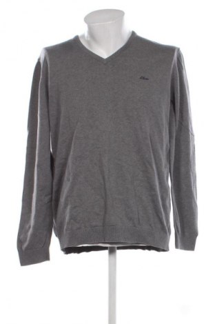 Ανδρικό πουλόβερ S.Oliver, Μέγεθος XL, Χρώμα Γκρί, Τιμή 24,99 €
