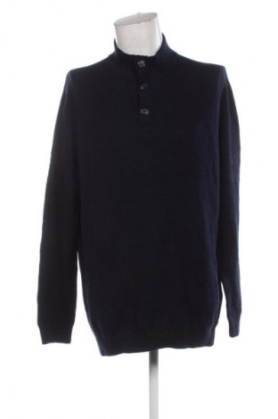 Ανδρικό πουλόβερ S.Oliver, Μέγεθος XXL, Χρώμα Μπλέ, Τιμή 20,99 €