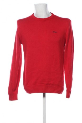 Pánsky sveter  S.Oliver, Veľkosť M, Farba Červená, Cena  12,95 €