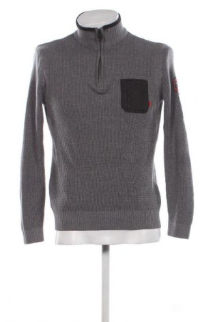Herrenpullover Tom Tailor, Größe M, Farbe Grau, Preis 18,99 €