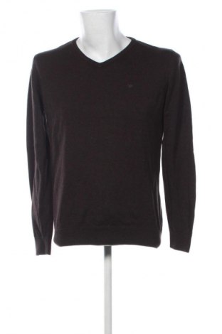 Мъжки пуловер Tom Tailor, Размер L, Цвят Кафяв, Цена 28,99 лв.