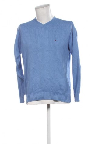Herrenpullover Tommy Hilfiger, Größe L, Farbe Blau, Preis 63,99 €