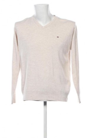Herrenpullover Tommy Hilfiger, Größe XL, Farbe Beige, Preis 45,48 €