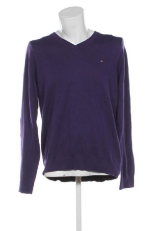 Męski sweter Tommy Hilfiger, Rozmiar XL, Kolor Fioletowy, Cena 317,99 zł